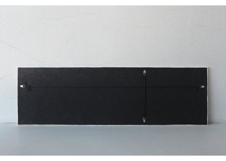 和紙アートパネル「輝－Kagayaki」　Washi Wall Art Panel　910×280