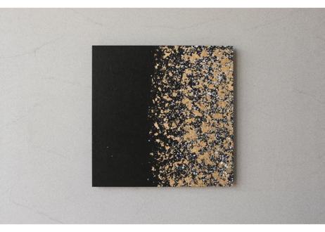 和紙アートパネル「暁－Akatsuki」　Washi Wall Art Panel　450×450