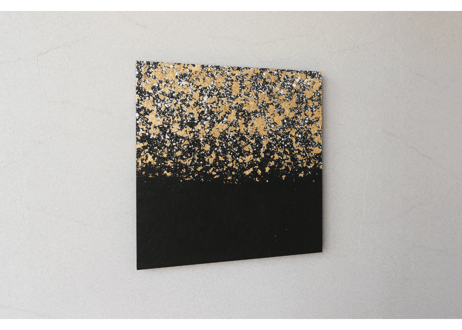 和紙アートパネル「暁－Akatsuki」　Washi Wall Art Panel　450×450