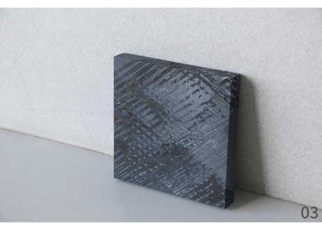 和紙ミニアートパネル「翳－kageri」　Washi Mini Art Panel　150×150 全3種