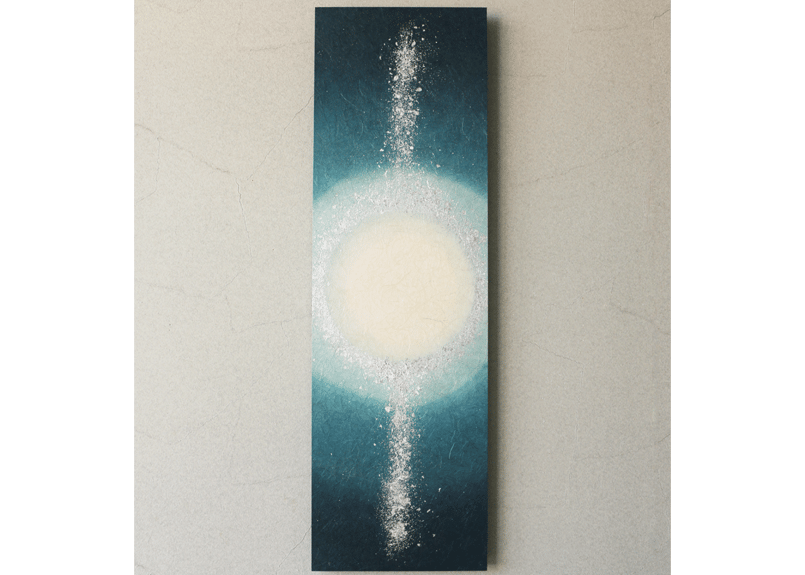 和紙アートパネル「夜月-Yozuki」 Washi Wall Art Panel 910×28 和紙アートパネル「夜月-Yozuki」 Washi Wall Art Panel 910×28