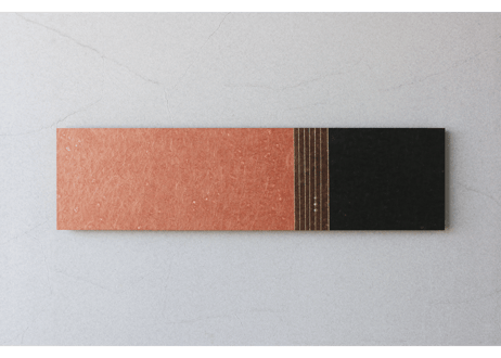 和紙アートパネル「暁闇－Gyouan」　Washi Wall Art Panel　800×210