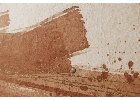 和紙アートパネル「奔流－Honryu」　Washi Wall Art Panel　910×280