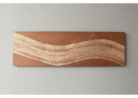 和紙アートパネル「悠久－Yukyu」　Washi Wall Art Panel　910×280