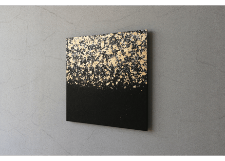 和紙アートパネル「暁－Akatsuki」　Washi Wall Art Panel　450×450