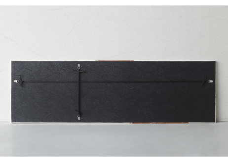 和紙アートパネル「環－Kan」　Washi Wall Art Panel　910×280