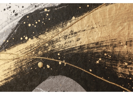 和紙アートパネル「翔 金彩－Sho kinsai」　Washi Wall Art Panel　800×210