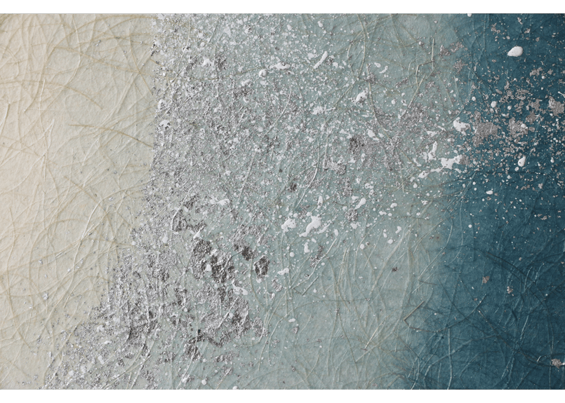 和紙アートパネル「夜月－Yozuki」 Washi Wall Art Panel 910×28