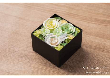 【即日発送可】和紙の花／フラワーボックス 全3色