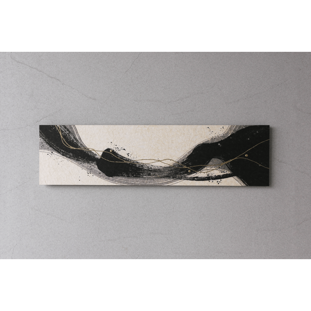 和紙アートパネル「翔－Sho」 Washi Wall Art Panel 800×210 |