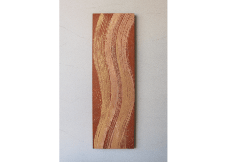 和紙アートパネル「悠久 金彩－Yukyu kinsai」　Washi Wall Art Panel　910×280