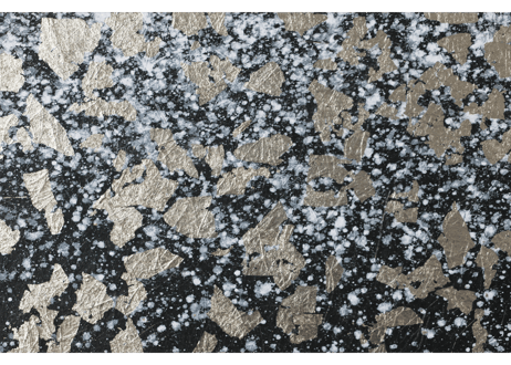 和紙アートパネル「雪月－Setsugetsu」　Washi Wall Art Panel　450×450