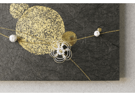 和紙マグネットアートパネル「舞－Mai」　Washi Wall Art Panel　800×210