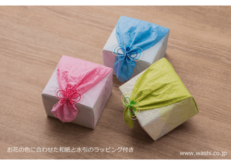 【即日発送可】和紙の花／フラワーボックス 全3色