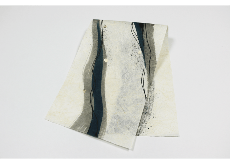 創作デザイン和紙・墨書（商品番号：as-235011) | Washi あさくら