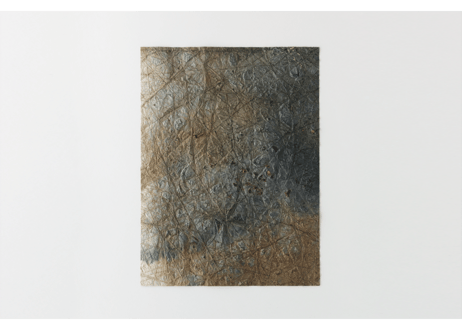 和紙アートポスター「糸入り－No.1」30×40cmサイズ（額縁無し）