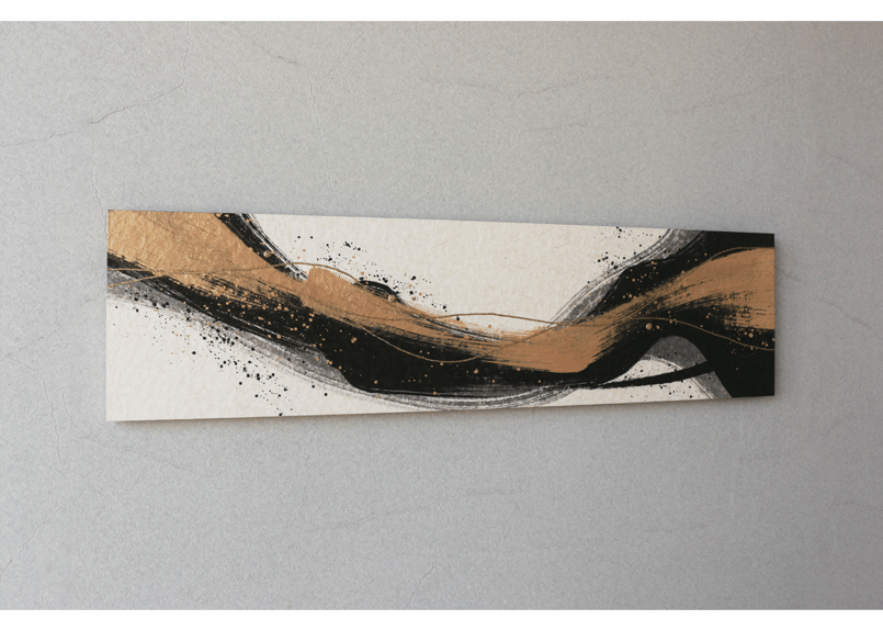 和紙アートパネル「翔 金彩－Sho kinsai」 Washi Wall Art Panel