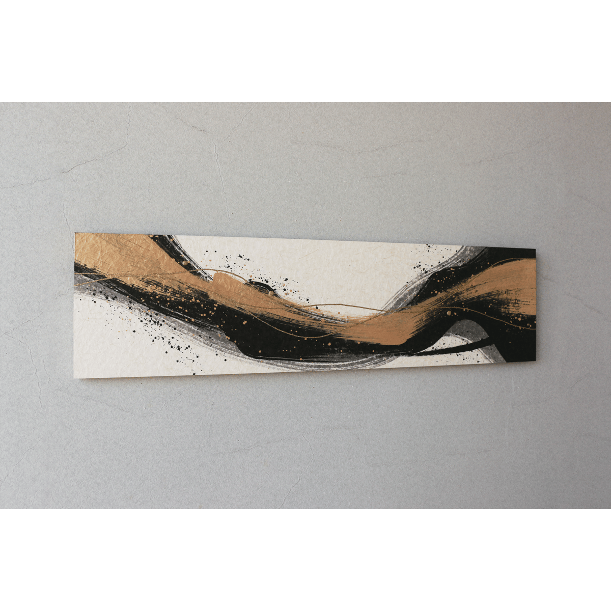 和紙アートパネル「翔 金彩－Sho kinsai」 Washi Wall Art Panel