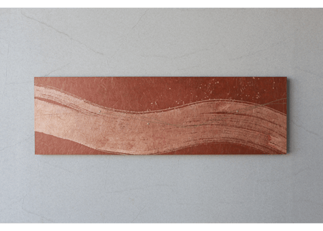 和紙アートパネル「悠久－Yukyu」　Washi Wall Art Panel　910×280