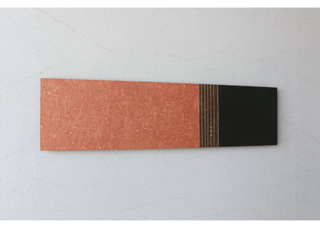 和紙アートパネル「暁闇－Gyouan」　Washi Wall Art Panel　800×210