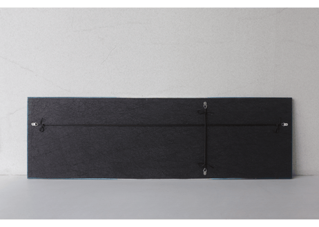 和紙アートパネル「夜月－Yozuki」　Washi Wall Art Panel　910×280