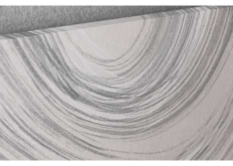 和紙アートパネル「波紋－Hamon」　Washi Wall Art Panel　900×145