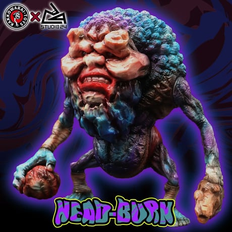studio24 ソフビ　complexくじ　HEAD-BURN 土蜘蛛Ver. studio24 ソフビ complexくじ HEAD-BURN 土蜘蛛Ver. （studio24