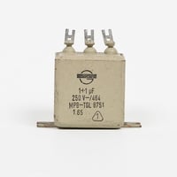 1uF+1uF/250V PIO ロシアミリタリーコンデンサー　2個セット