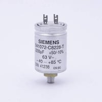 SIEMENS 電解コンデンサ 　2200uF/63V NOS
