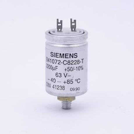 SIEMENS 電解コンデンサ 　2200uF/63V NOS