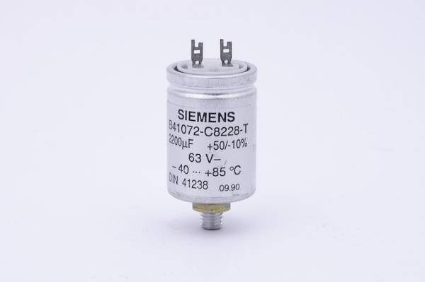 SIEMENS 電解コンデンサ 2200uF/63V NOS | module