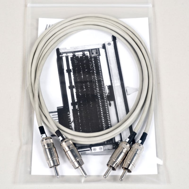 1960 SIEMENS mic cable 3芯シールド/RCAケーブル/1mペア | mo