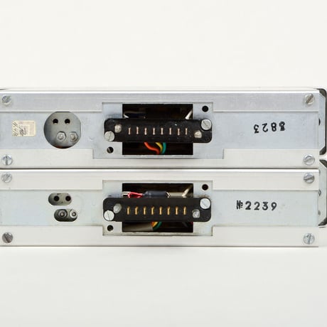 LE 266 / balanced passive fader mono 2 unit /   silver