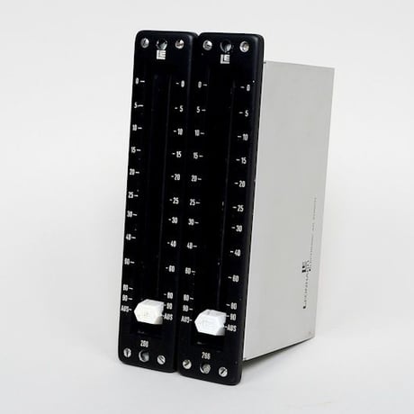 LE 266 / balanced passive fader mono 2 unit / black