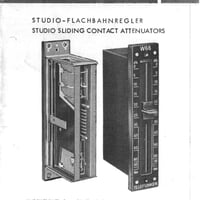 w60,w66,w68,w85,w88   fader data  pdf