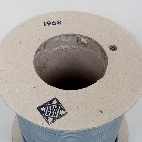 10m / telefunken スピーカーケーブル  1968年 グレー　NOS