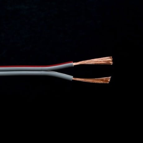 10m / telefunken スピーカーケーブル  1968年 グレー　NOS