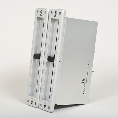 LE 266 / balanced passive fader mono 2 unit /   silver