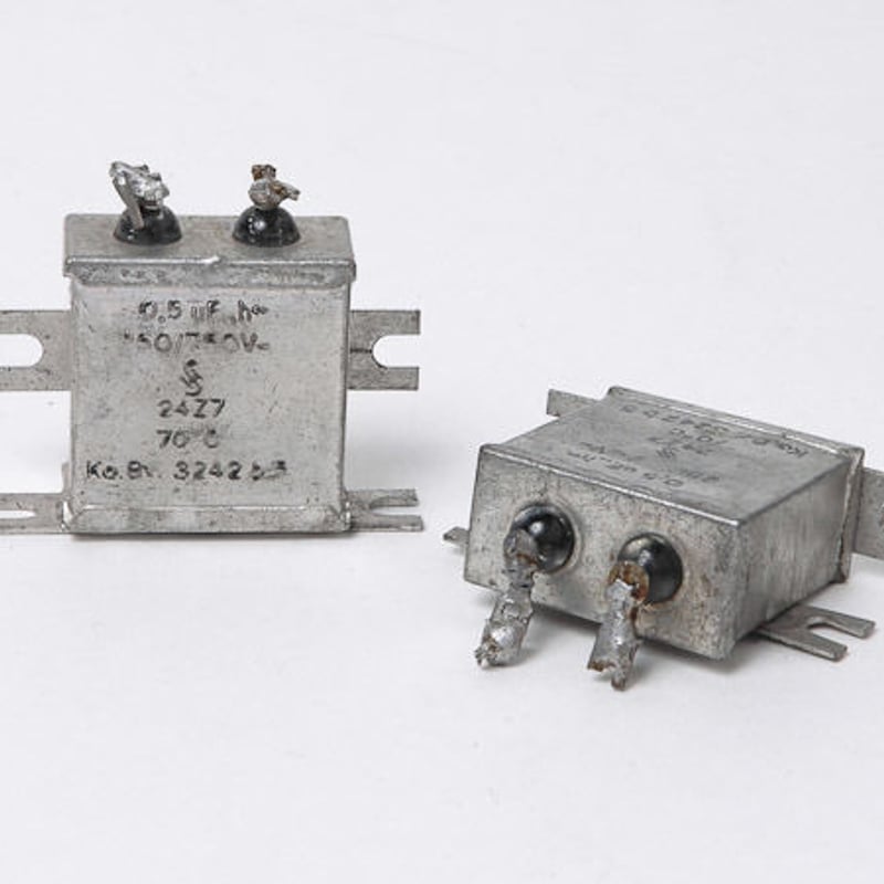 SIEMENS/klangfilm40年代ビンテージコンデンサ0.025uf SIEMENS