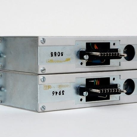 LE 266 / balanced passive fader mono 2 unit / black