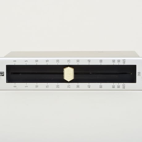 LE 266 / balanced passive fader mono /   silver/black