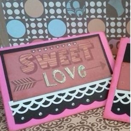 SWEET Love☆メッセージカード☆バレンタインプレゼントに！