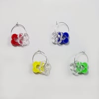 おはじきフープピアス（両耳セット）