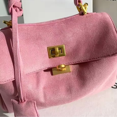 suede leather bag