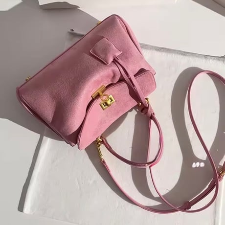 suede leather bag
