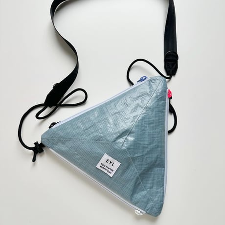 EYL Triple Pocket Pouch【L】Sax Blue