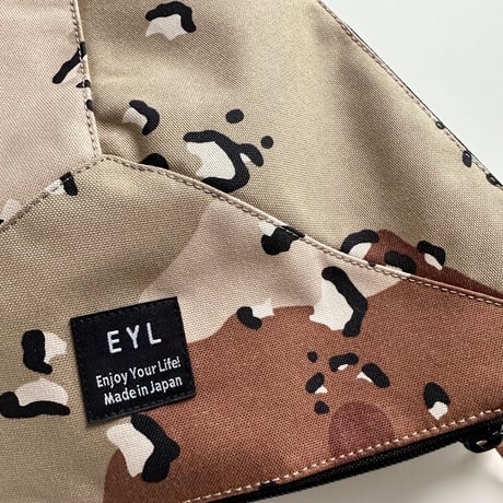 EYL 3 Pocket Pouch【Big】Desert Camo