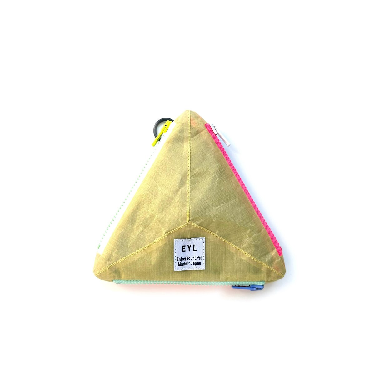 EYL Triple Pocket Pouch【S】DCF Hybrid Yellow | E