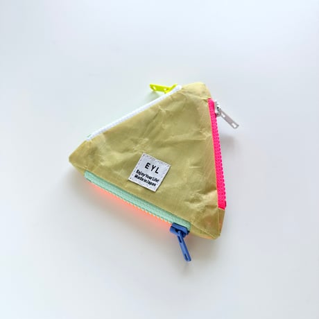 EYL Triple Pocket Pouch【COIN】DCFH Yellow