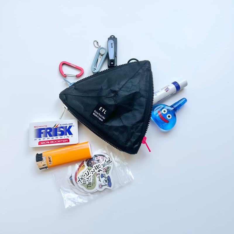 EYL Triple Pocket Pouch【S】DCF Hybrid Black | EY EYL Triple Pocket Pouch【S】DCF Hybrid Black | EY